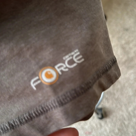 LOOSE FIT HEAVYWEIGHT SHORT-SLEEVE POCKET T-SHIRT Carhartt XL tall in color Peat - Picture 5 of 8